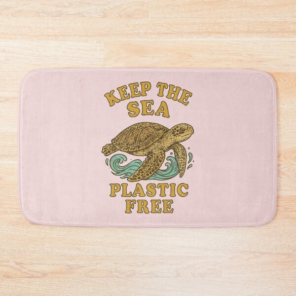 Item preview, Keep the Sea Plastic Free - Sea Turtle Conservation designed and sold by zzz888.