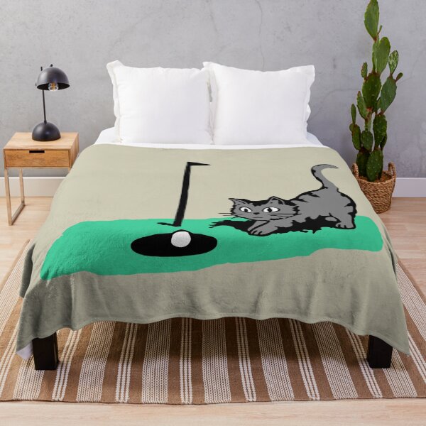 Item preview, Paws Before the Putt: Cat Meets Golf Ball designed and sold by donwillisjrart.