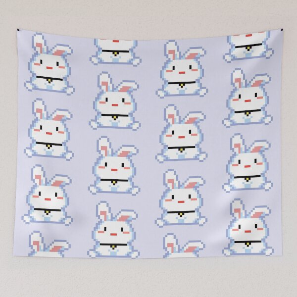 Item preview, Cute Easter Pixel Bunny Design – Perfect for Spring designed and sold by MuseAI.