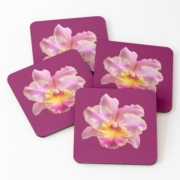 Item preview, Pink Cattleya orchids are beautiful and striking. designed and sold by FluffyGallery.
