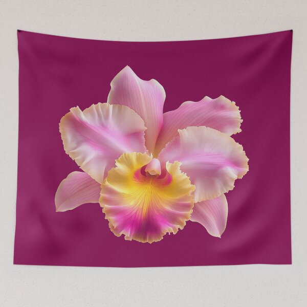 Item preview, Pink Cattleya orchids are beautiful and striking. designed and sold by FluffyGallery.
