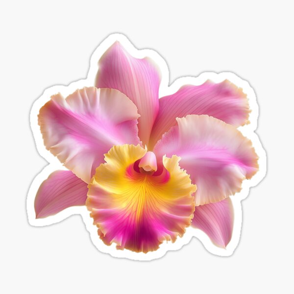Item preview, Pink Cattleya orchids are beautiful and striking. designed and sold by FluffyGallery.