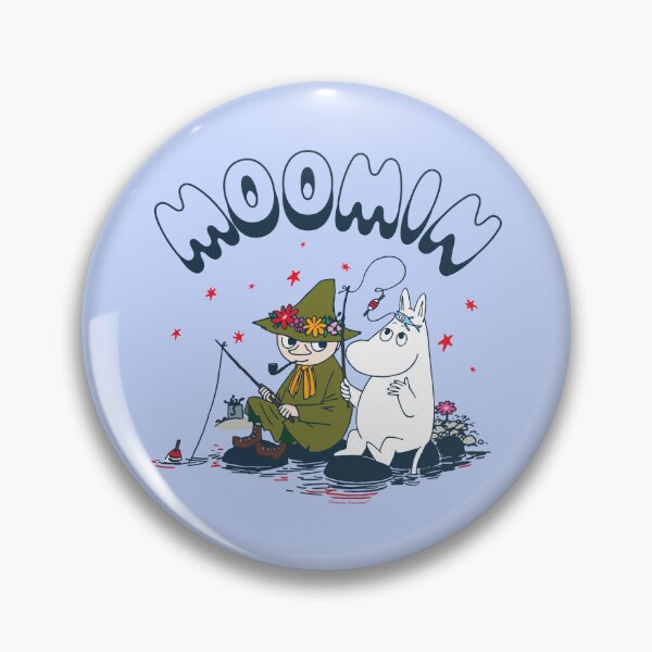 Item preview, Moomin Snufkin And Moomintroll Fishing Independence designed and sold by MoominStore.