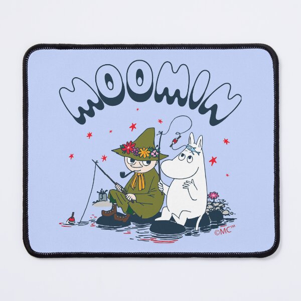Item preview, Moomin Snufkin And Moomintroll Fishing Independence designed and sold by MoominStore.