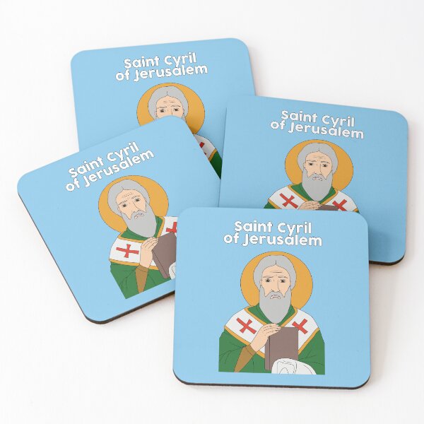 Item preview, Saint Cyril of Jerusalem designed and sold by elviamontemayor.