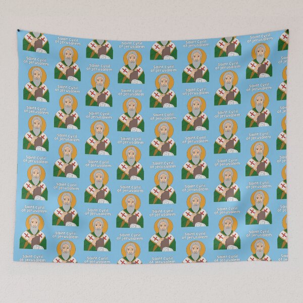 Item preview, Saint Cyril of Jerusalem designed and sold by elviamontemayor.