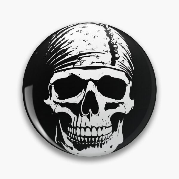 Item preview, Skull with Bandana designed and sold by Brexmore3.