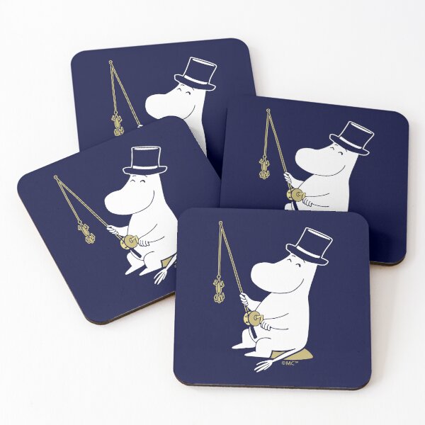 Item preview, Moomin Moominpappa Fishing Sand Outline designed and sold by MoominStore.