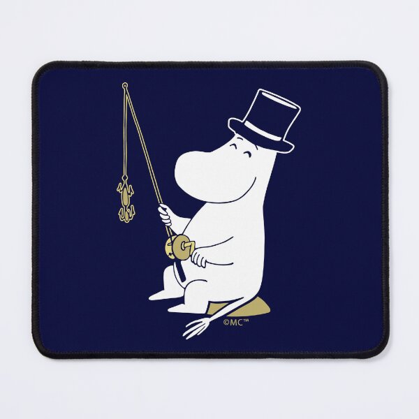 Item preview, Moomin Moominpappa Fishing Sand Outline designed and sold by MoominStore.