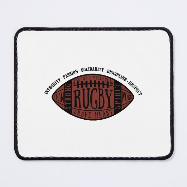 Item preview, Core of Rugby - Strong Values Word Art Design designed and sold by GabrieSketcham.