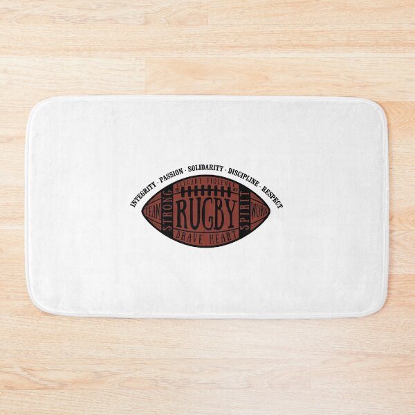 Item preview, Core of Rugby - Strong Values Word Art Design designed and sold by GabrieSketcham.
