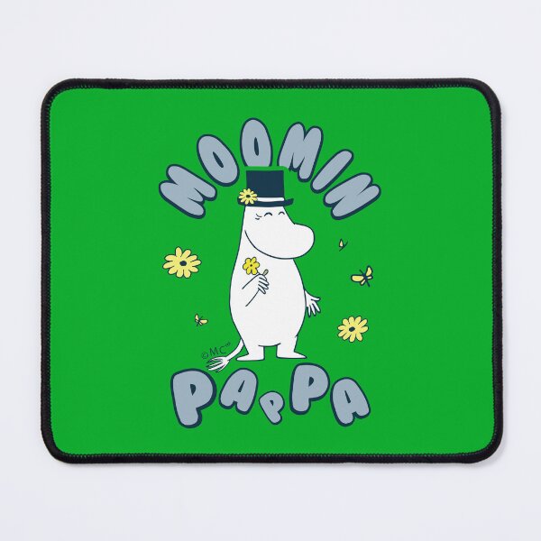 Item preview, Moomin Moominpappa Standing With Flowers designed and sold by MoominStore.