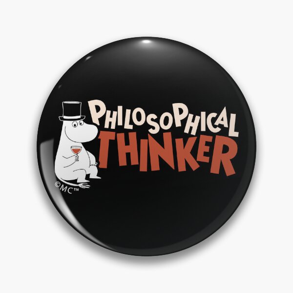 Item preview, Moomin Moominpappa Drinking Philosophical Thinker designed and sold by MoominStore.