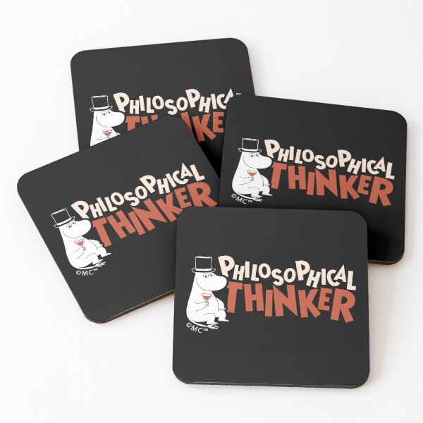 Item preview, Moomin Moominpappa Drinking Philosophical Thinker designed and sold by MoominStore.