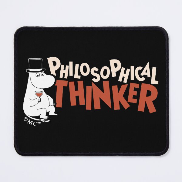 Item preview, Moomin Moominpappa Drinking Philosophical Thinker designed and sold by MoominStore.