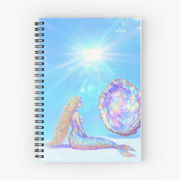 Item preview, Mermaid with Iridescent Pearl Shell designed and sold by BlissxPals.