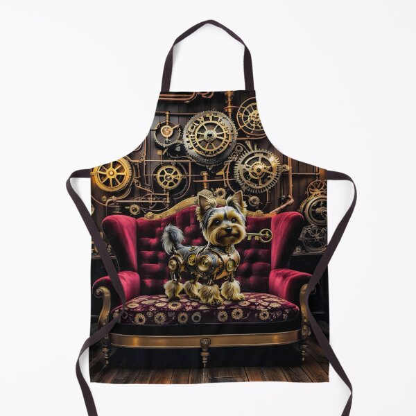 Item preview, Steampunk Yorkshire Terrier designed and sold by NikkiBear67.