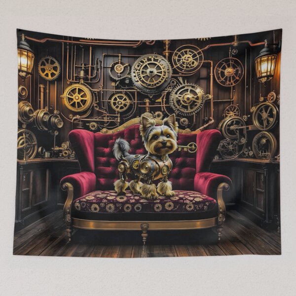 Item preview, Steampunk Yorkshire Terrier  designed and sold by NikkiBear67.