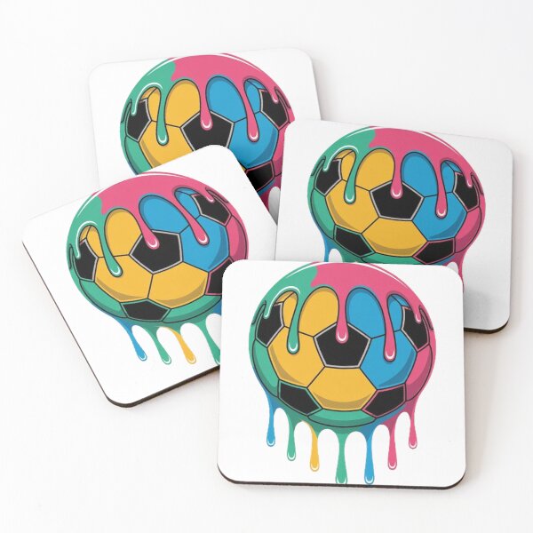 Item preview, Drip Goal: The Melting Soccer Ball designed and sold by SztylishDesigns.