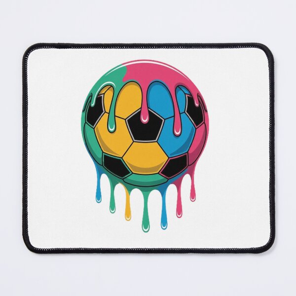 Item preview, Drip Goal: The Melting Soccer Ball designed and sold by SztylishDesigns.