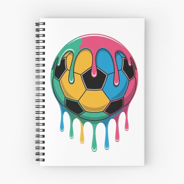 Item preview, Drip Goal: The Melting Soccer Ball designed and sold by SztylishDesigns.