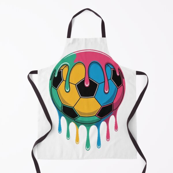 Item preview, Drip Goal: The Melting Soccer Ball designed and sold by SztylishDesigns.