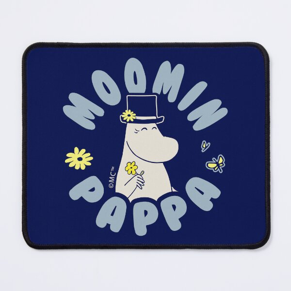 Item preview, Moomin Pappa Flower White Outline designed and sold by MoominStore.