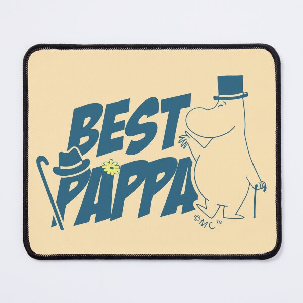 Artikelvorschau, Mumins bester Papa, dunkler Text, Muminpapa entworfen und verkauft von MoominStore.