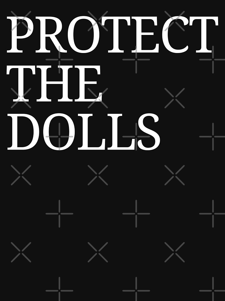 Thumbnail 7 von 7, Classic T-Shirt, Protect The Dolls – Mutige Erklärung zu Feministinnen- und Transgender-Rechten designt und verkauft von rewingjadeArt.