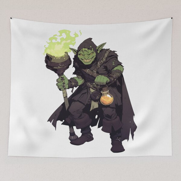 Item preview, DnD Goblin Necromancer designed and sold by bapupa.
