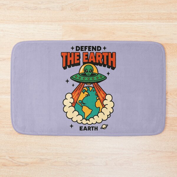 Item preview, Defend the Earth - Retro Alien Invasion Graphic designed and sold by zzz888.