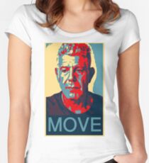 Anthony Bourdain berühmtes Chefzitat Tailliertes Rundhals-Shirt