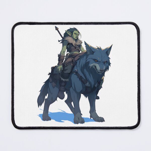 Item preview, Goblin Wolf Rider designed and sold by bapupa.