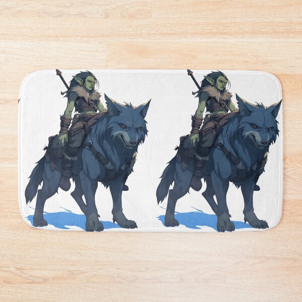 Item preview, Goblin Wolf Rider designed and sold by bapupa.