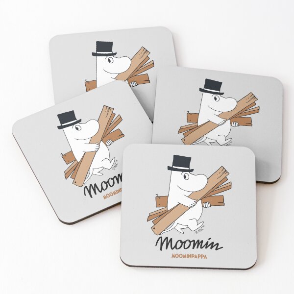 Item preview, Moomin Moominpappa Carrying Wood designed and sold by MoominStore.