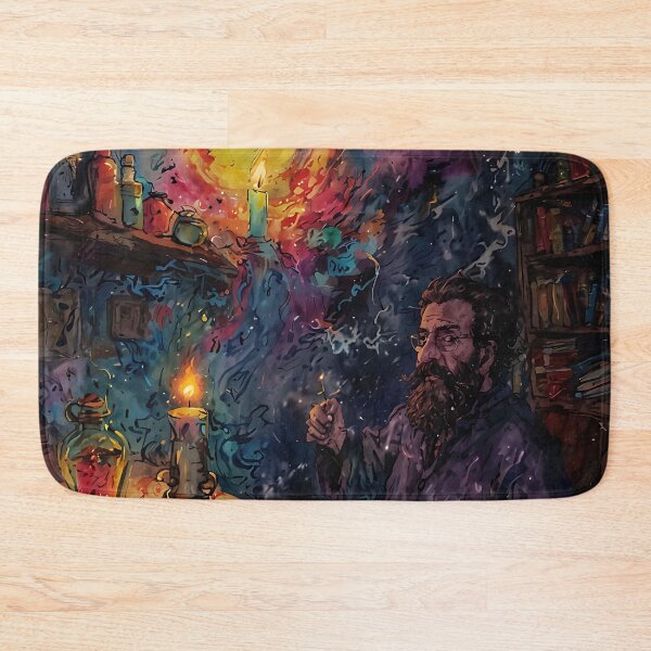 Item preview, The Alchemist Lair - Abstract Surreal - 1 designed and sold by nyathiwa.