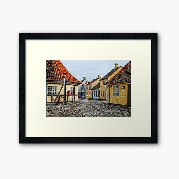 Village of Odense Framed Art Print