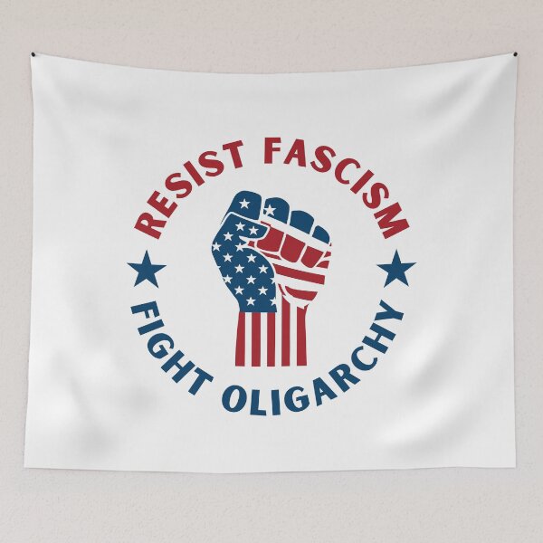 Item preview, Fight Oligarchy designed and sold by ThereseLyssia.