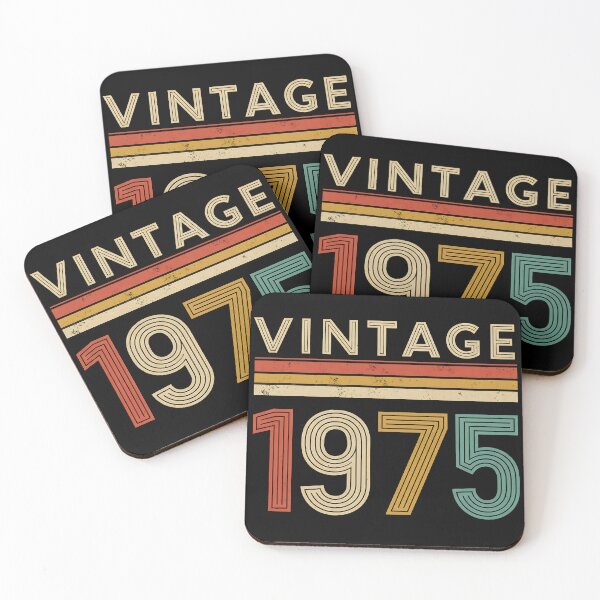 Item preview, Vintage 1975 – Retro 50th Birthday Gift  designed and sold by svarupa.