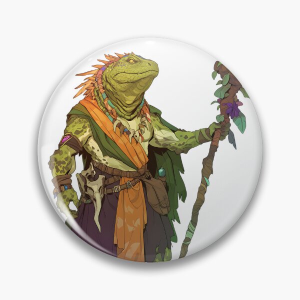 Item preview, DnD Lizardfolk Shaman designed and sold by bapupa.