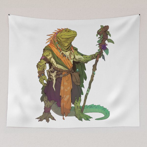 Item preview, DnD Lizardfolk Shaman designed and sold by bapupa.