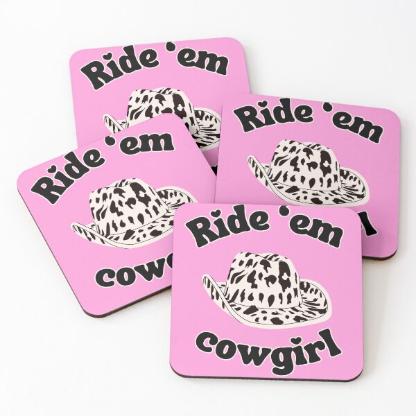 Item preview, Ride em cowgirl pink print designed and sold by print-st0re.