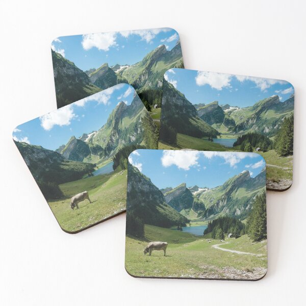 Item preview, Seealpsee, cow in the Swiss mountains designed and sold by Mauswohn.