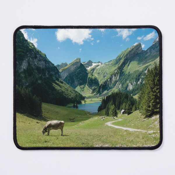 Item preview, Seealpsee, cow in the Swiss mountains designed and sold by Mauswohn.