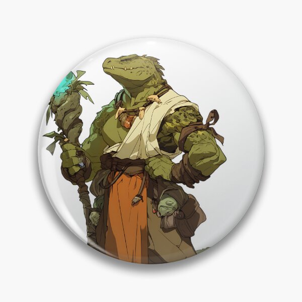 Item preview, DnD Lizardfolk Witch Doctor designed and sold by bapupa.