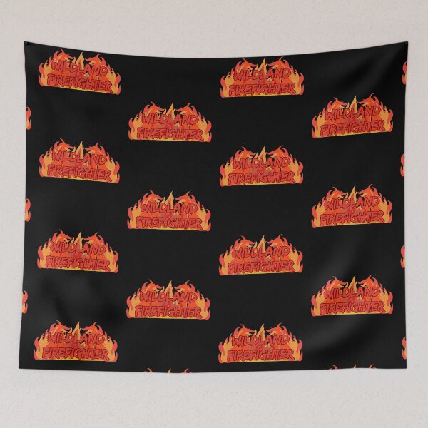 Item preview, Wildland Firefighter Flames designed and sold by KateLeap.