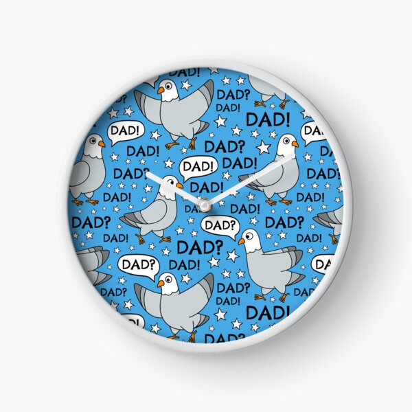 Item preview, Copy of Dad? Dad! Funny Birds  designed and sold by KrisInStitches.