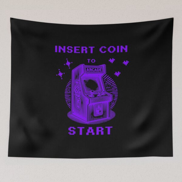 Item preview, Retro Arcade Insert Coin to Start  designed and sold by DarekShop.