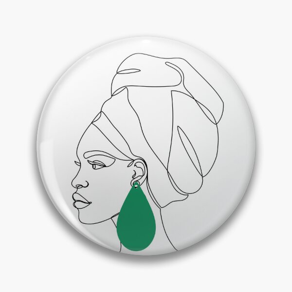 Item preview, African Queen lined art designed and sold by WHDProduction45.