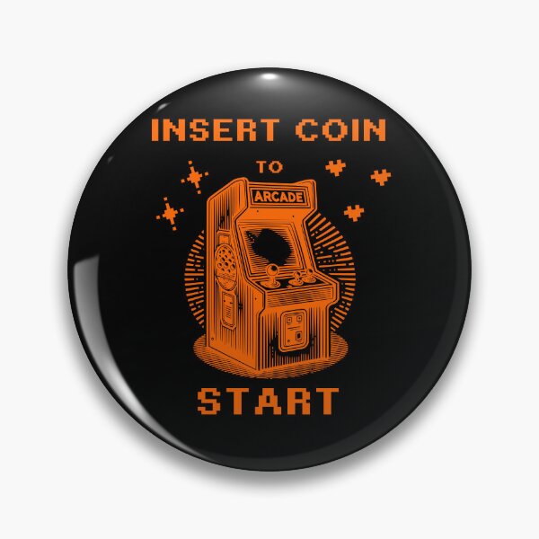Item preview, Retro Arcade Insert Coin to Start  designed and sold by DarekShop.